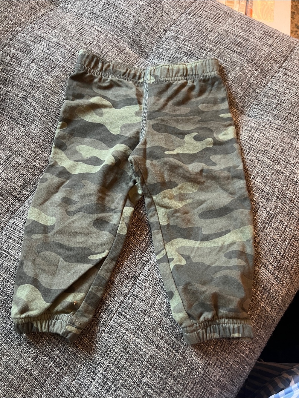 Carter's Olive Green Camo Jogger Sweatpants